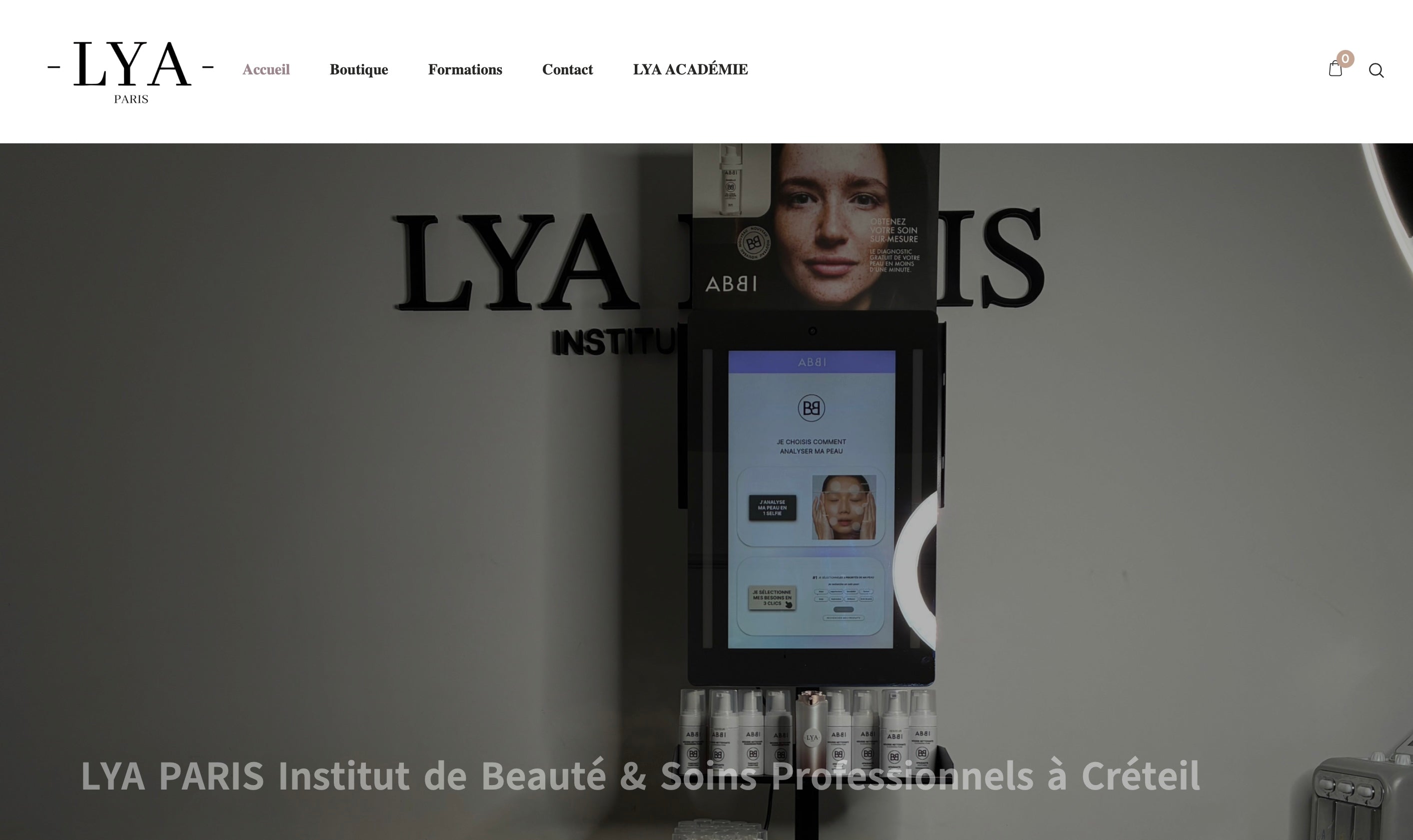 Boutique en ligne